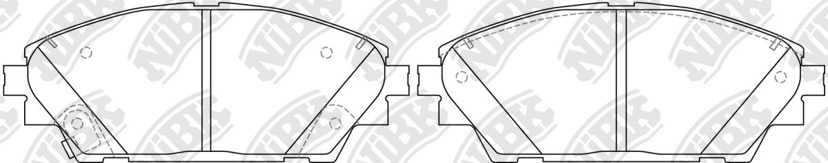 BREMTEC BT20070= PN25005 Front Pads For Mazda