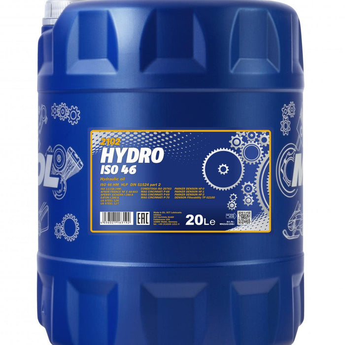 MANNOL 2102 20L MANNOL Hydro ISO 46