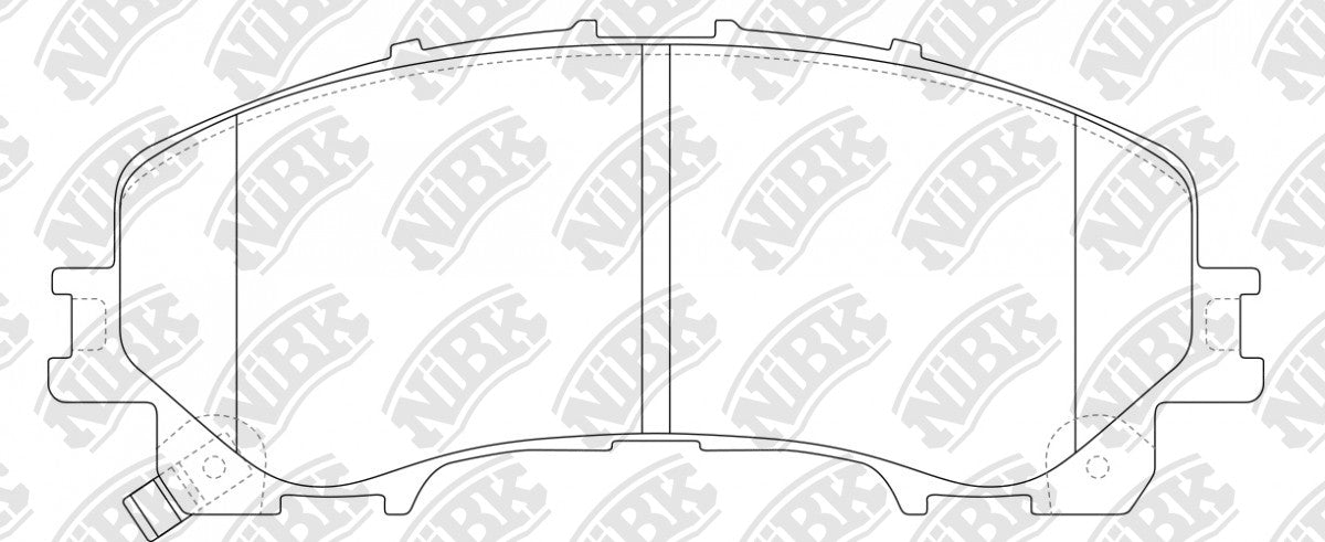 NIBK PN2808 Front Pads For Holden Infiniti Nissan
