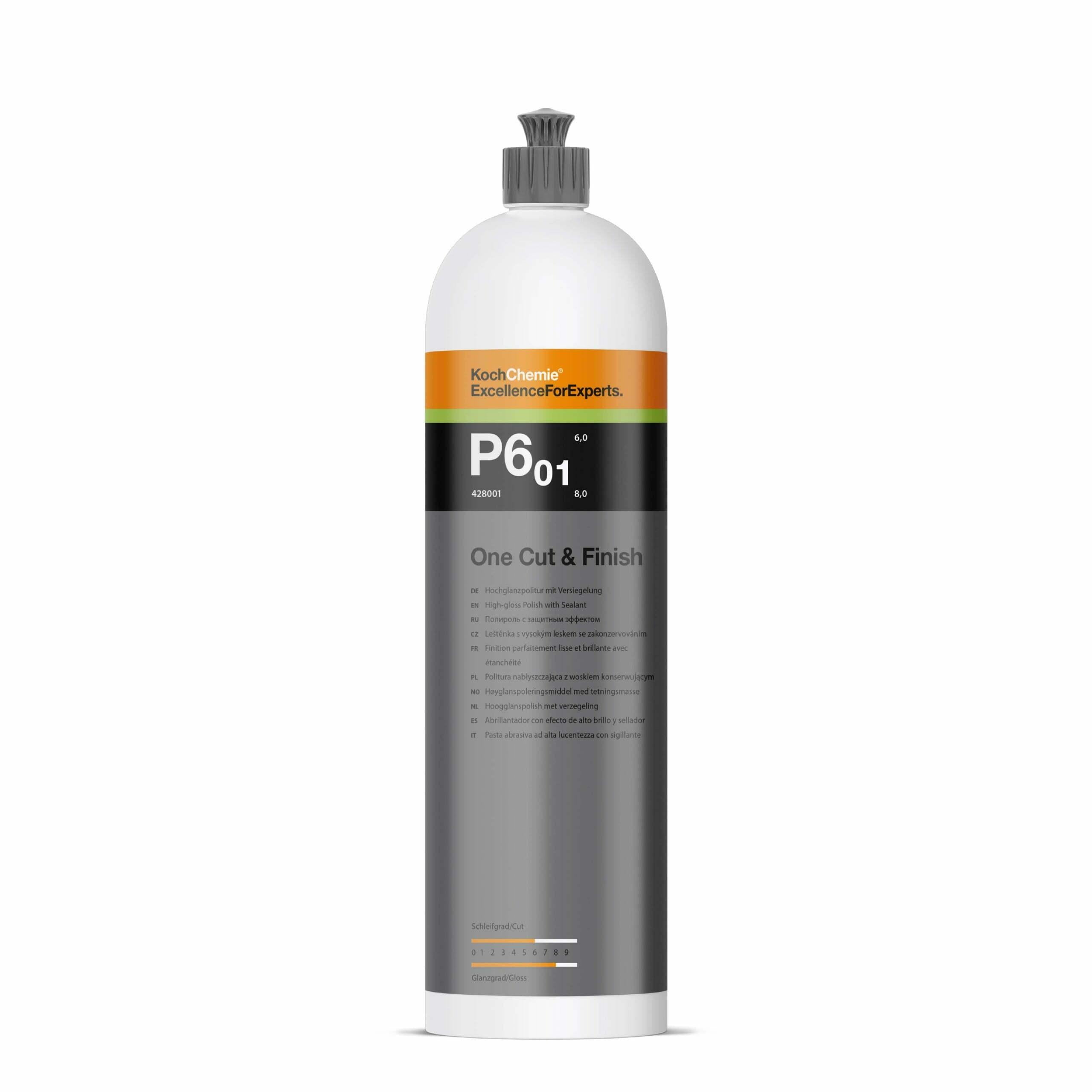Koch-Chemie One Cut & Finish P6.01 & High-Gloss Fine Polish with a Sealant 250ml