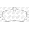 NIBK PN0124 Front Pads For Mercedes-Benz NIBK PN0124 Front Pads For Mercedes-Benz