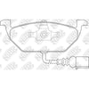 NIBK PN0148W Front Pads For Audi Seat Skoda Volkswagen NIBK PN0148W Front Pads For Audi Seat Skoda Volkswagen