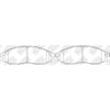 NIBK PN0372 Front Pads For Baic Nissan NIBK PN0372 Front Pads For Baic Nissan