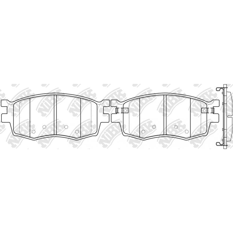 NIBK PN0435 Front Hyundai Kia