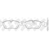 NIBK PN0510 Front Pads For BMW NIBK PN0510 Front Pads For BMW