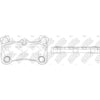 NIBK PN0530 Rear Pads For Audi Porsche Volkswagen NIBK PN0530 Rear Pads For Audi Porsche Volkswagen