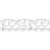 NIBK PN0661 Front Pads For Hyundai Kia NIBK PN0661 Front Pads For Hyundai Kia