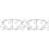 NIBK PN0674 Front Pads For Chevrolet GMC NIBK PN0674 Front Pads For Chevrolet GMC