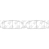 NIBK PN0831 Front Pads For Chevrolet Holden NIBK PN0831 Front Pads For Chevrolet Holden