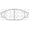 NIBK PN1227 Front Pads For Toyota Hiace Hilux NIBK PN1227 Front Pads For Toyota Hiace Hilux