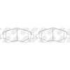 NIBK PN1233 Front Pads For Toyota NIBK PN1233 Front Pads For Toyota