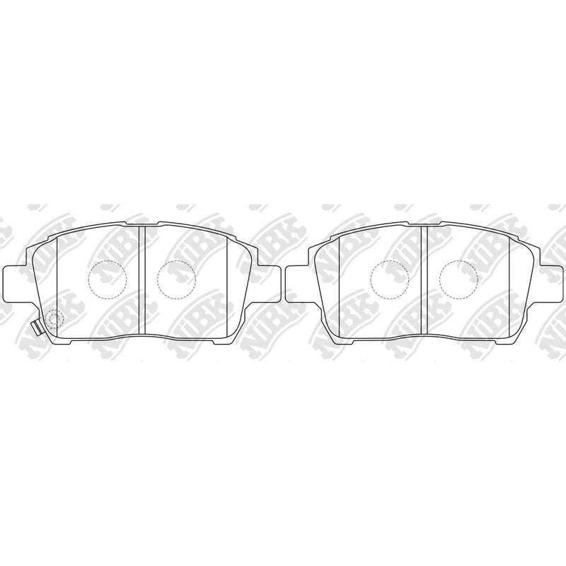 NIBK PN1472 Front Pads For BYD Toyota GWM