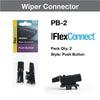 PB-2 - CONNECTOR TRIDON FLEXCONNECT™ PUSH BUTTON PAIR PB-2 - CONNECTOR TRIDON FLEXCONNECT™ PUSH BUTTON PAIR