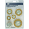 ITM 6 Piece Crimp Wire Wheel Brush Kit ITM 6 Piece Crimp Wire Wheel Brush Kit