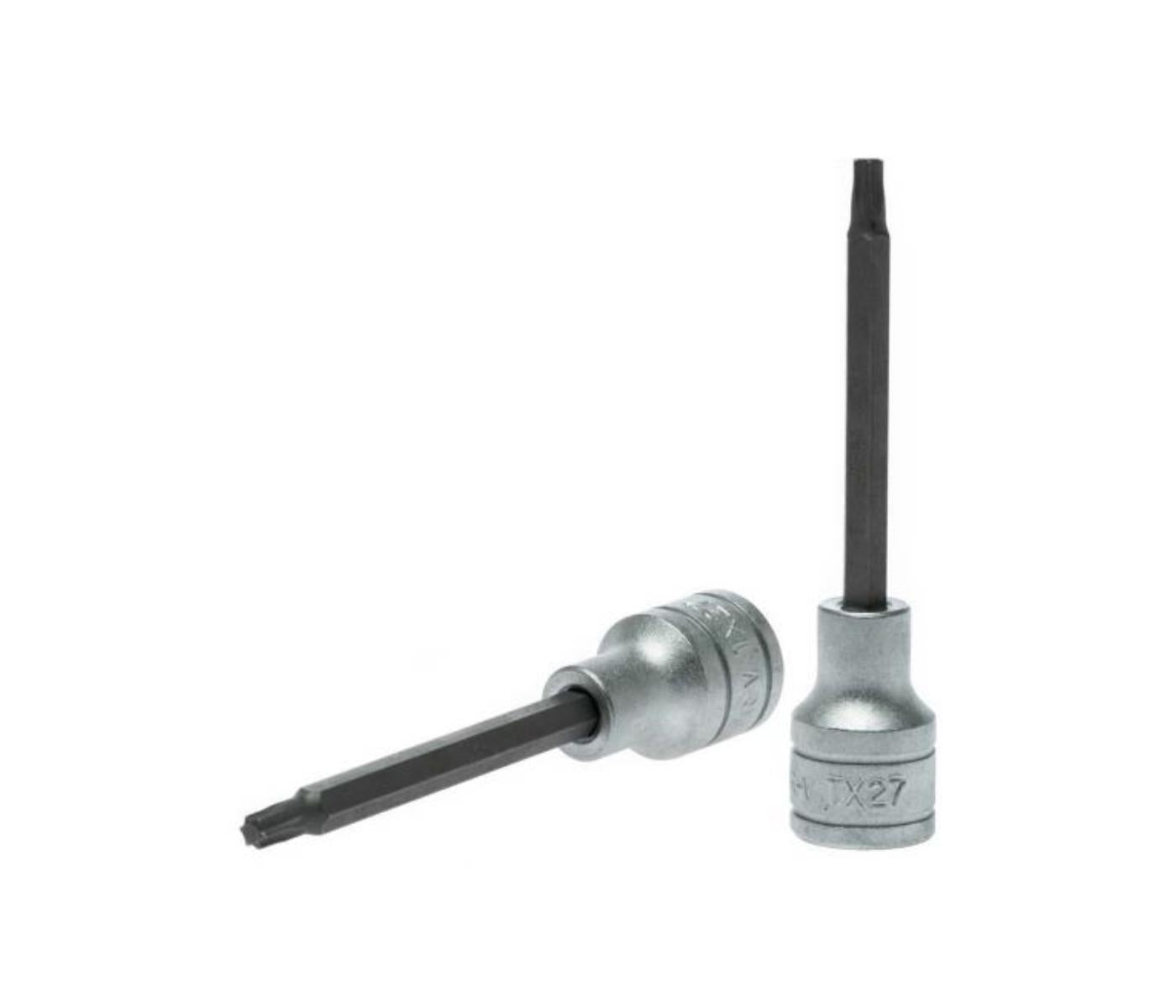 Teng 1/2in Dr. TX Bit Socket TX27 x 100mm (L) Teng 1/2in Dr. TX Bit Socket TX27 x 100mm (L)