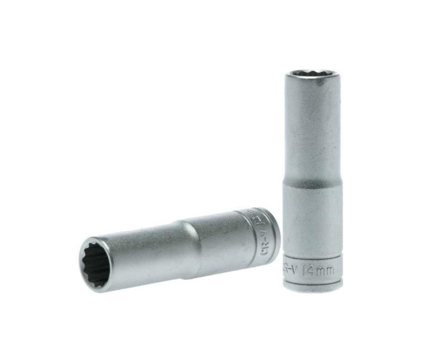Teng 1/2in Dr. Deep Socket 14mm 12Pnt