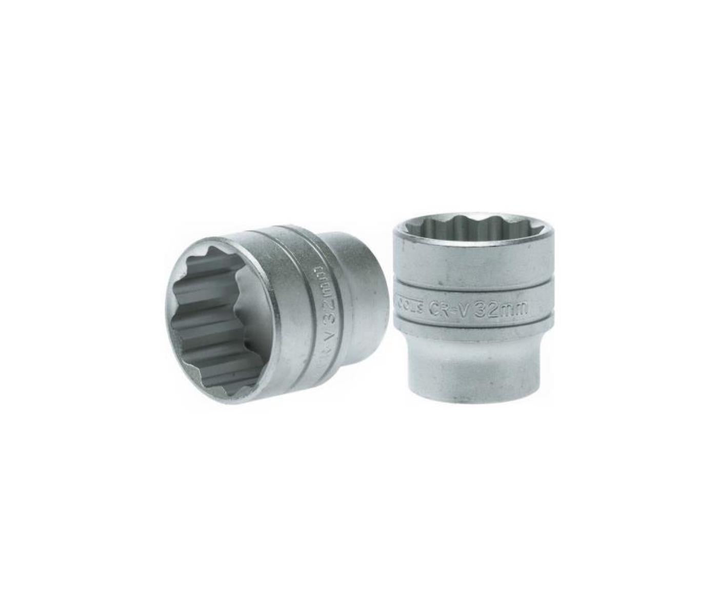 Teng 1/2in Dr. Socket 32mm 12Pnt