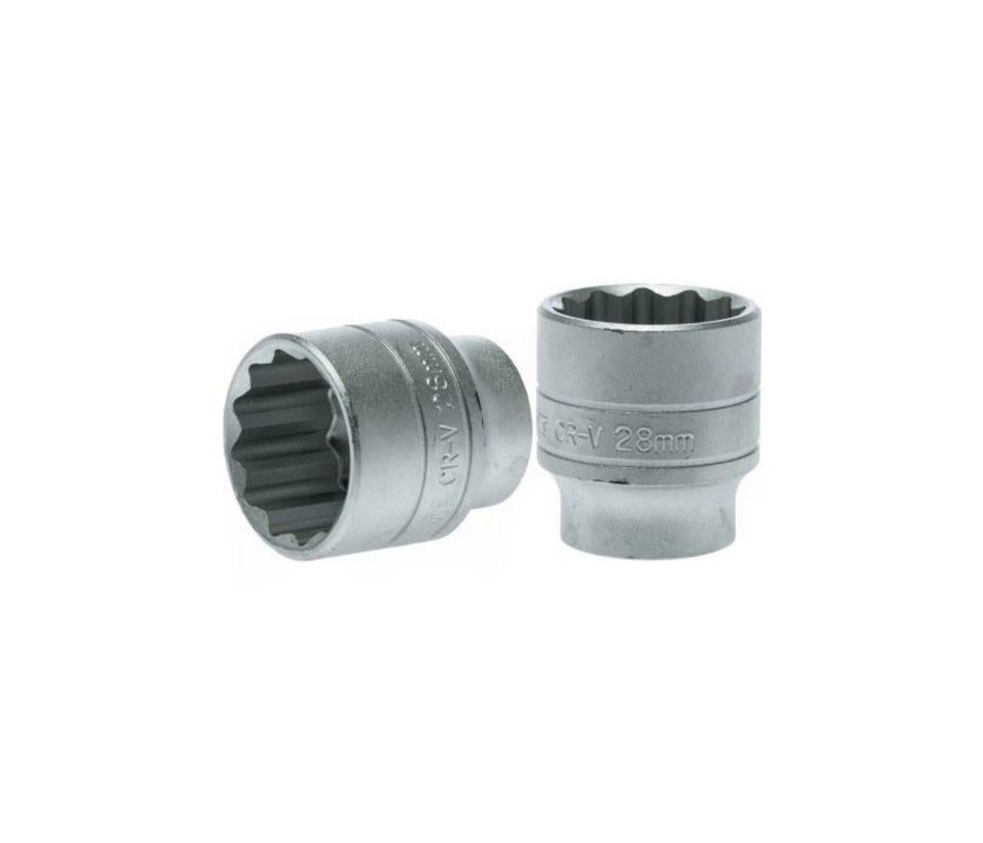 Teng 1/2in Dr. Socket 28mm 12Pnt