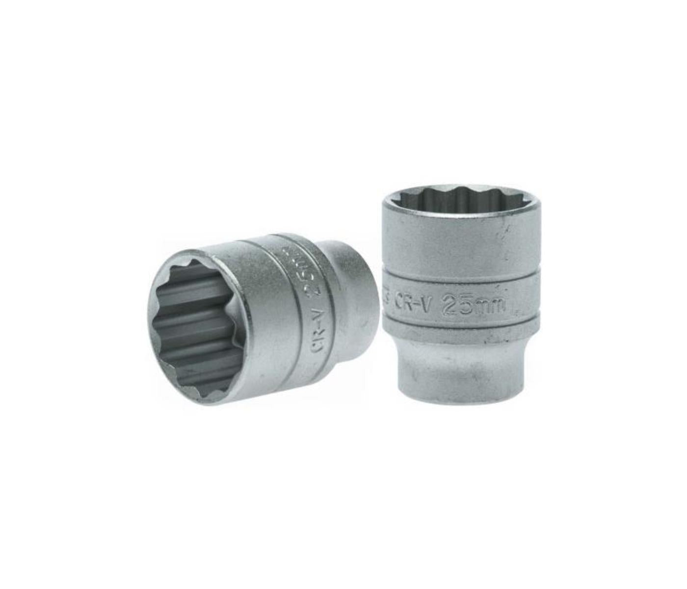Teng 1/2in Dr. Socket 25mm 12Pnt