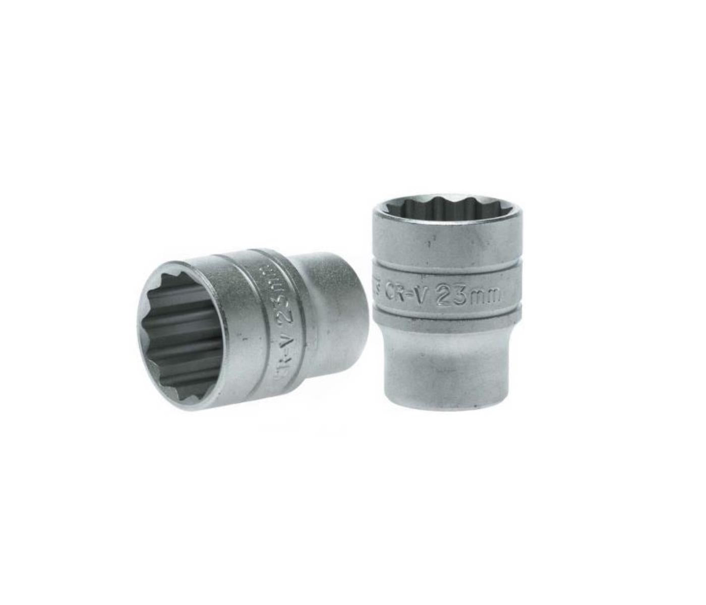 Teng 1/2in Dr. Socket 23mm 12Pnt