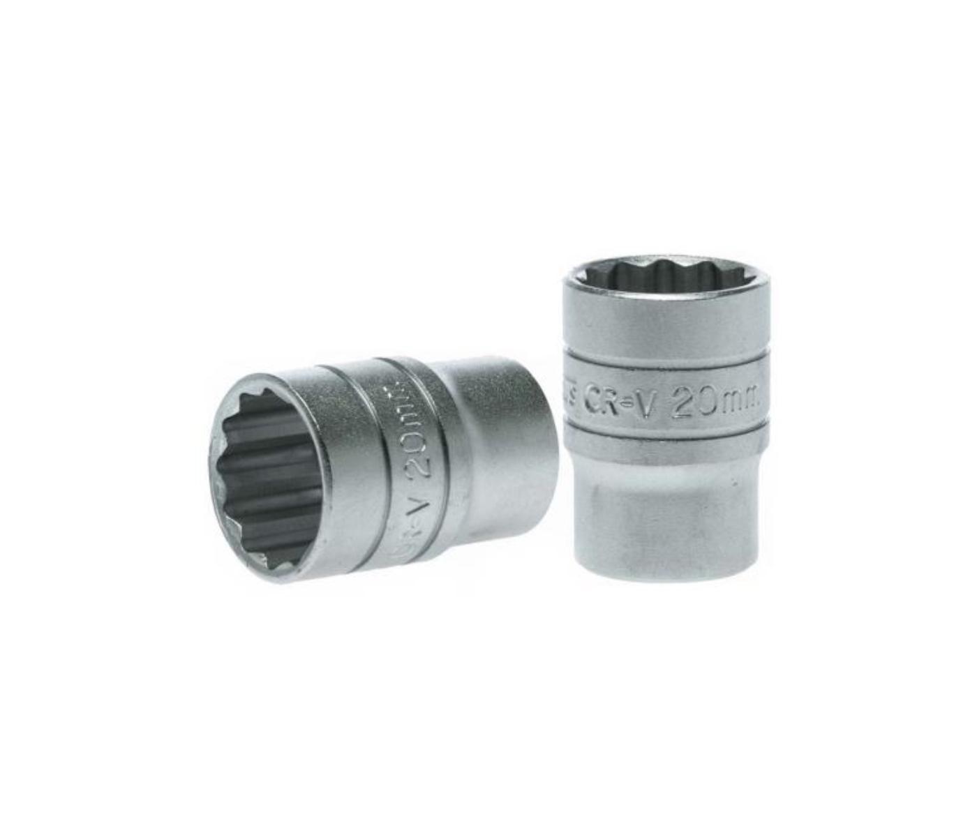 Teng 1/2in Dr. Socket 20mm 12Pnt