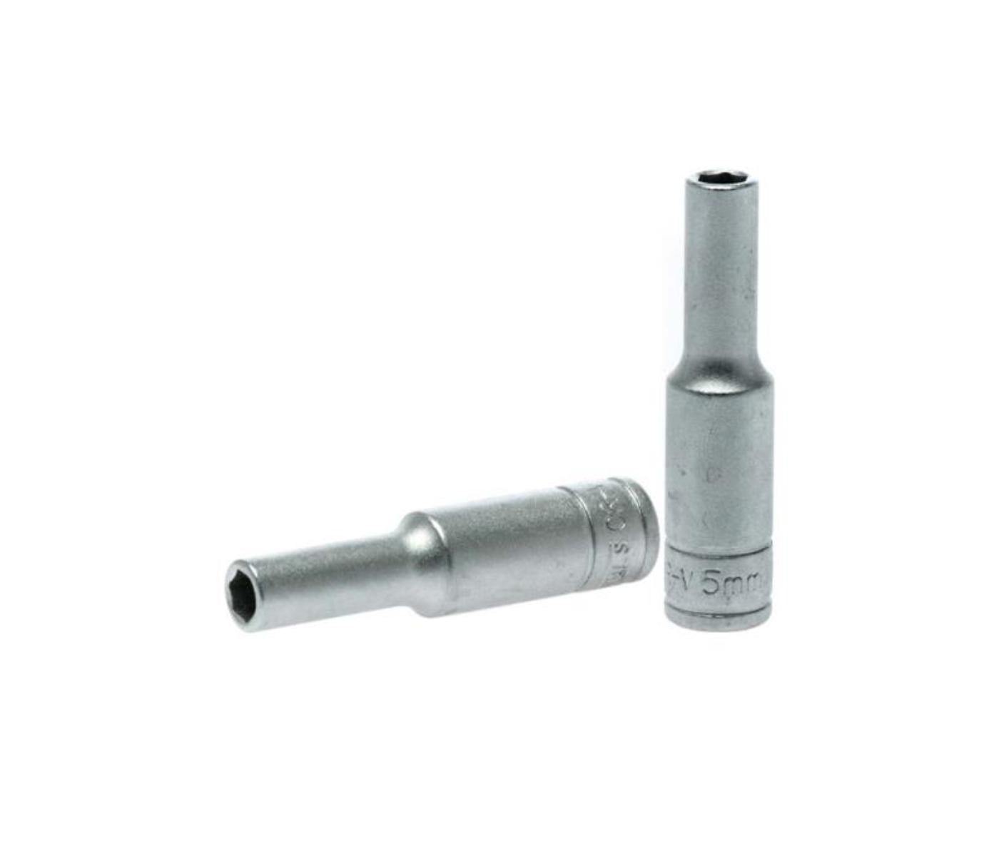 Teng 1/4in Dr. Deep Socket 5mm