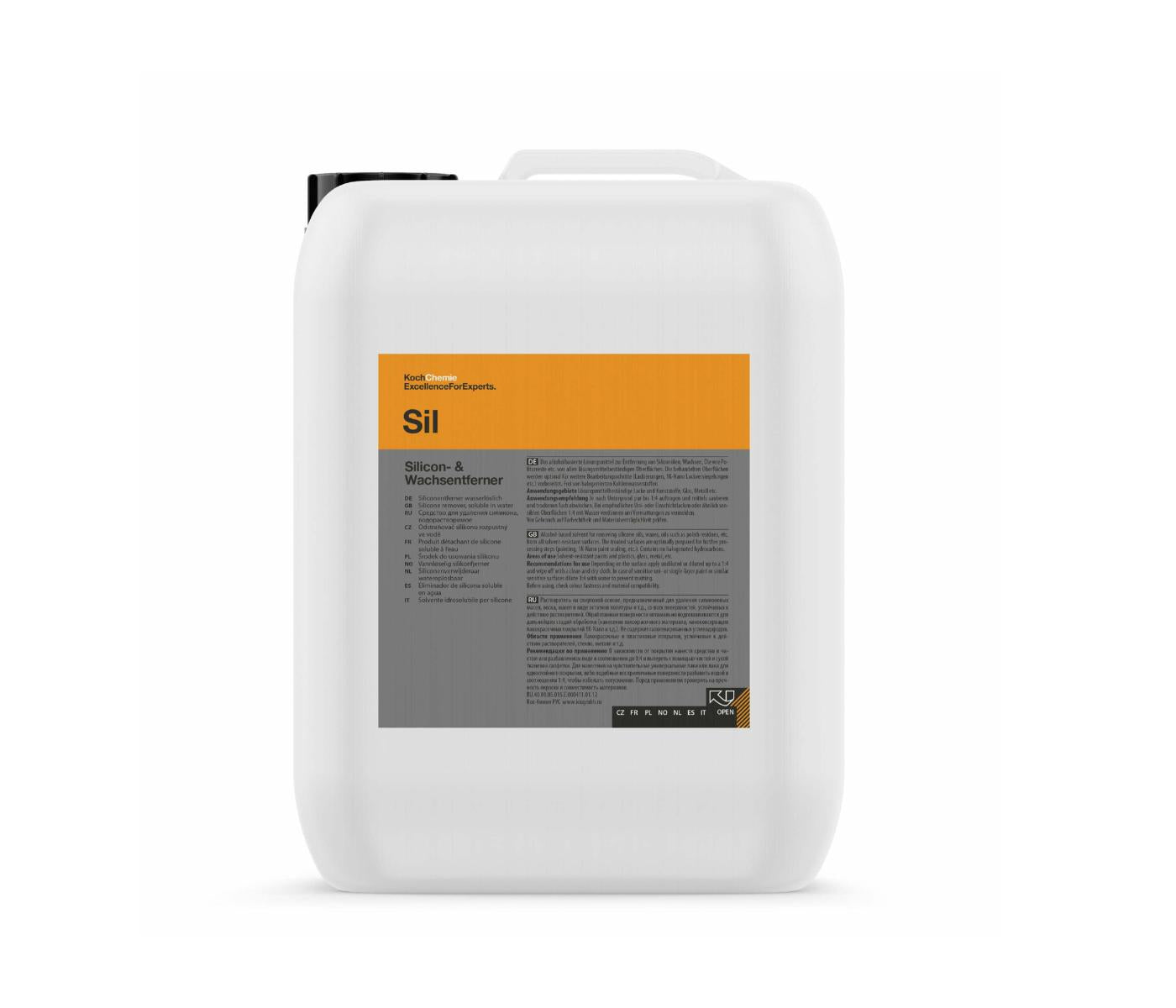 Koch-Chemie Sil & Silicone Oil & Wax Remover & Halogenated Hydrocarbons-Free 5L