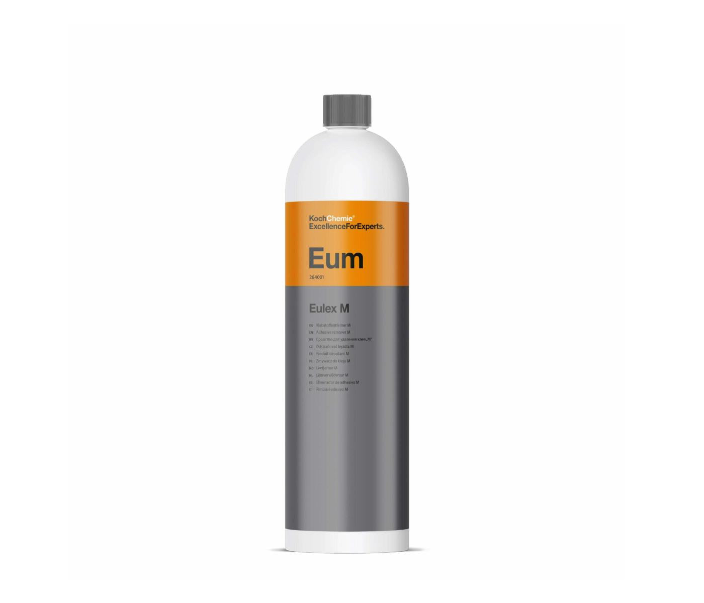 Koch-Chemie Eulex M Eum & Adhesive Remover for Glass & Matt Surfaces & Halogenated Hydrocarbons-Free 1L