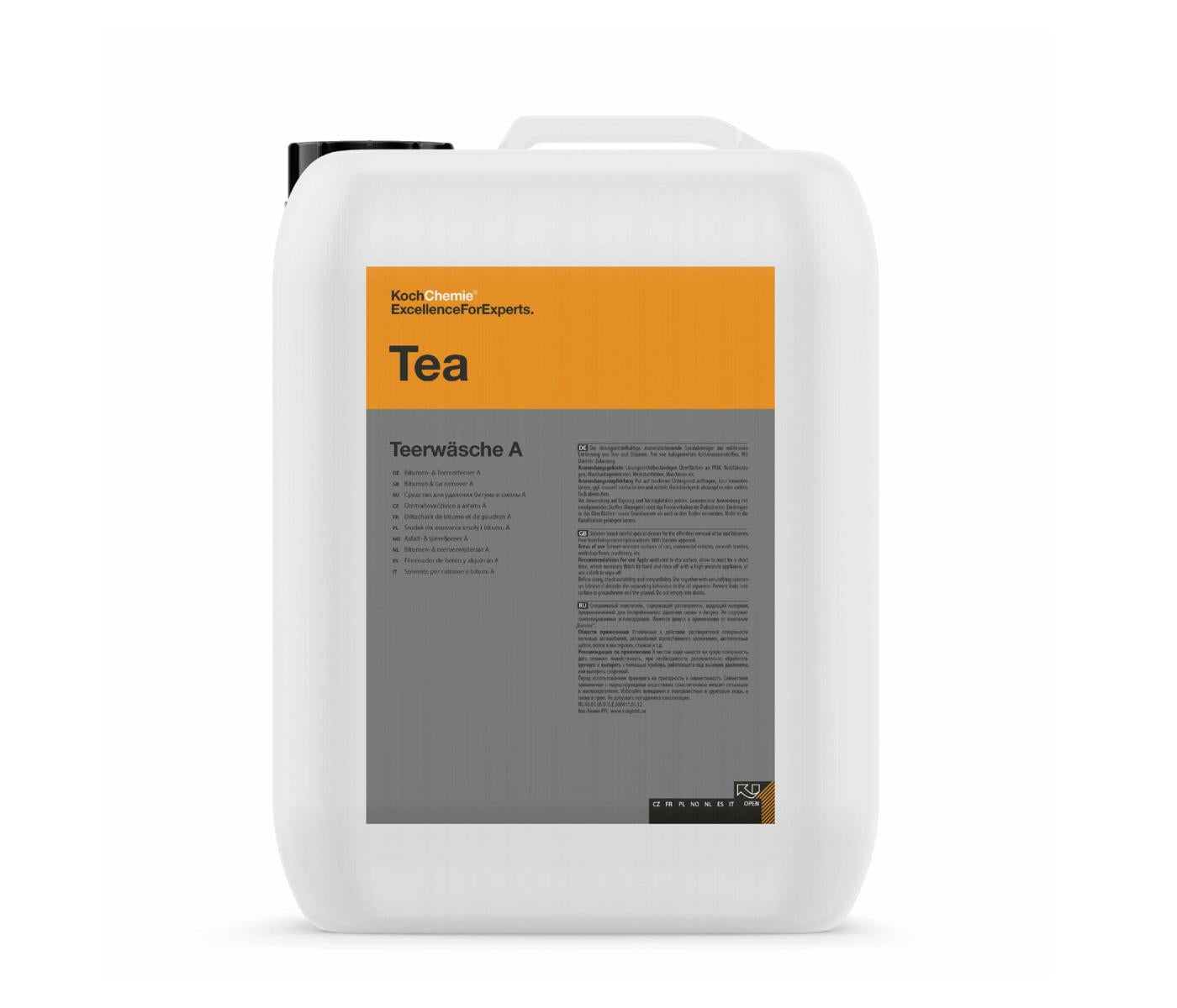 Koch-Chemie Tea & Special Tar & Bitumen Remover & Halogenated Hydrocarbons-Free 10L