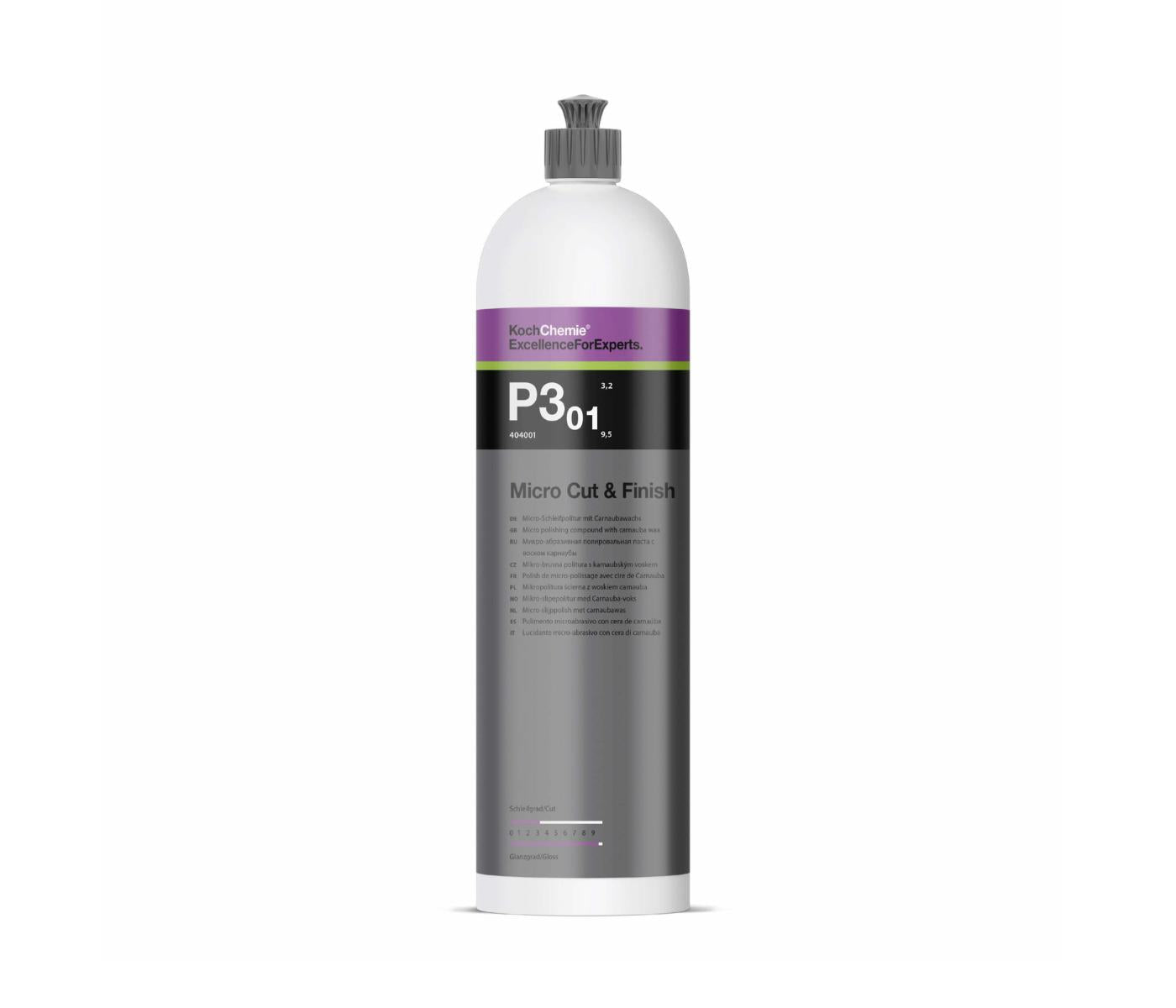Koch-Chemie Micro Cut & Finish P3.01 & Hologram Remover with Carnauba 1L