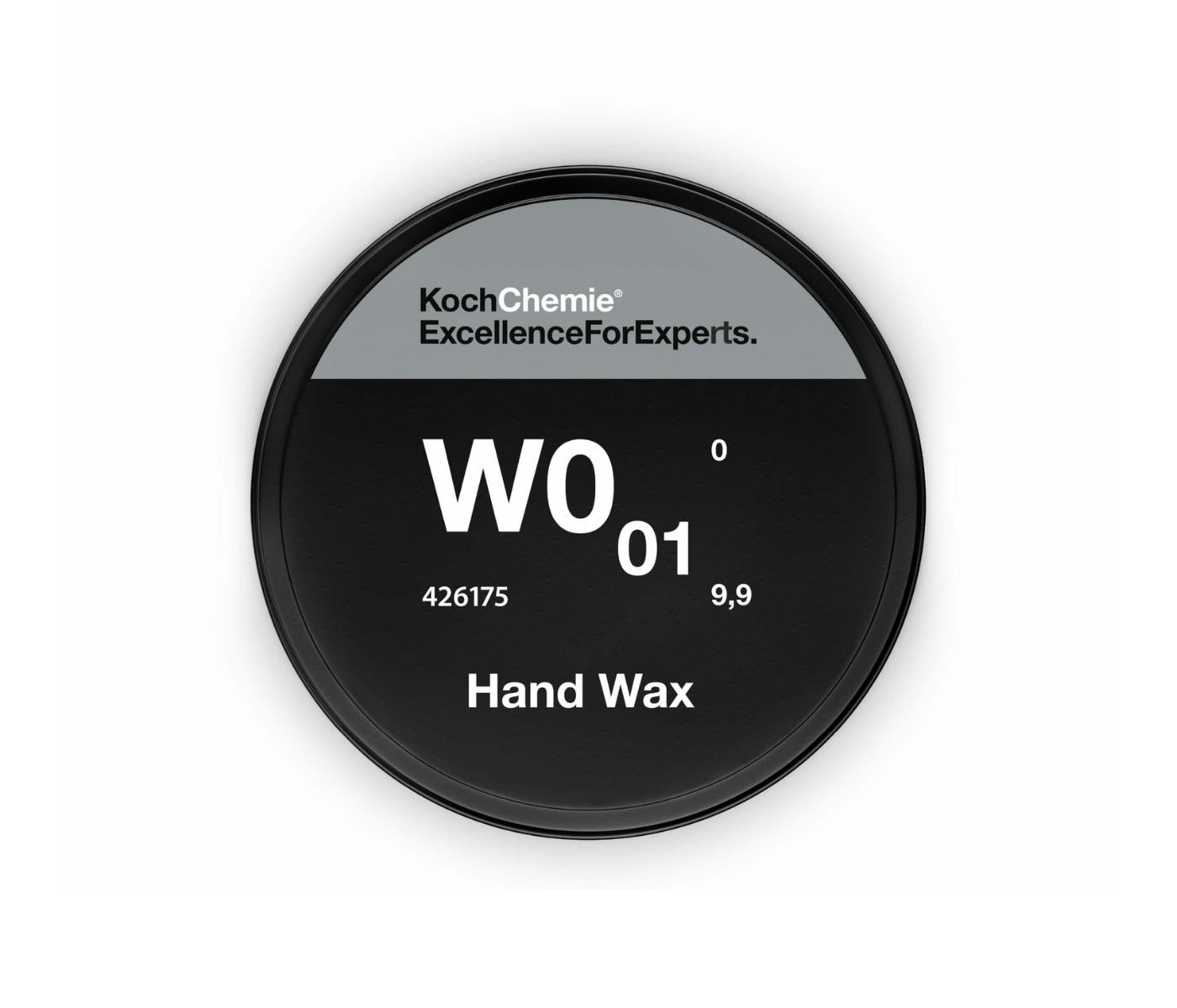 Koch-Chemie Hand Wax W0.01 & Premium Detailing Wax with Carnauba 175g