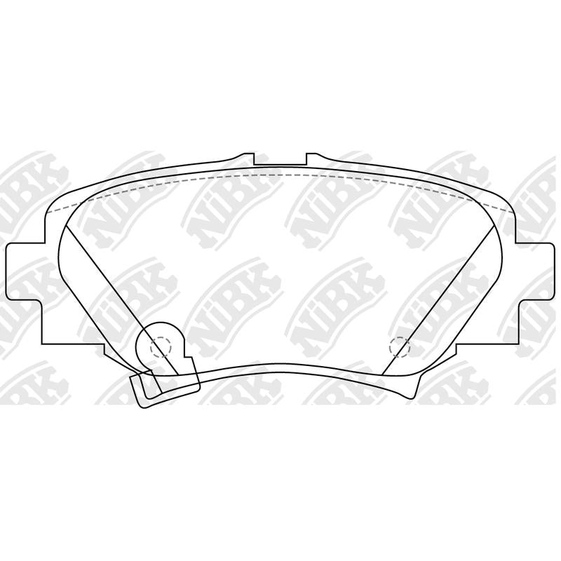 BREMTEC BT20080= PN25004 Rear Pads For Mazda