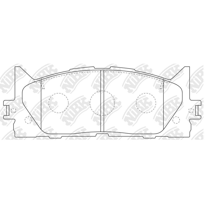 RDA RDC2061= PN1521 Front Pads For Lexus Toyota