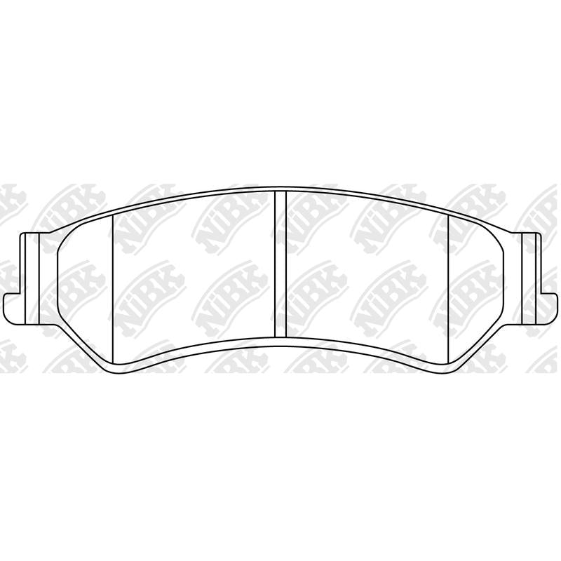 BREMTEC BT2016 =PN60001 Rear Pads For Ford