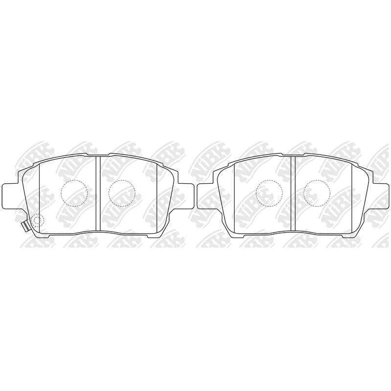 TEMB DB1422 =PN1472 Front Pads For BYD Toyota