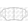 RDA RDB2034= PN0387 Front Pads For Mazda RDA RDB2034= PN0387 Front Pads For Mazda