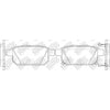 BREMTEC BT2181= PN9808 Rear Pads For Suzuki Nissan BREMTEC BT2181= PN9808 Rear Pads For Suzuki Nissan