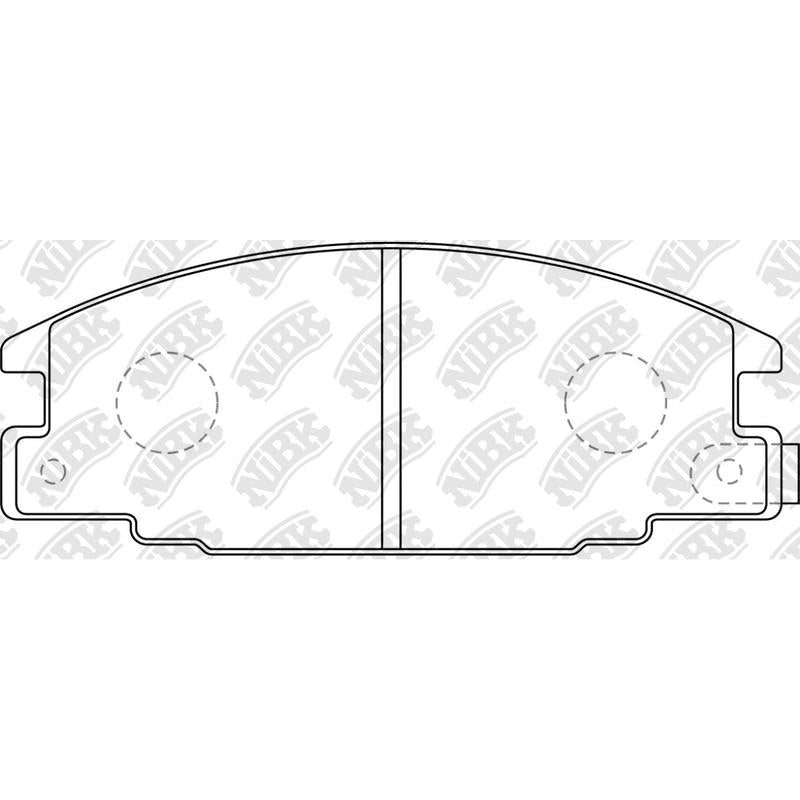 DB1116XP= PN4196 Front Pads For Isuzu Opel