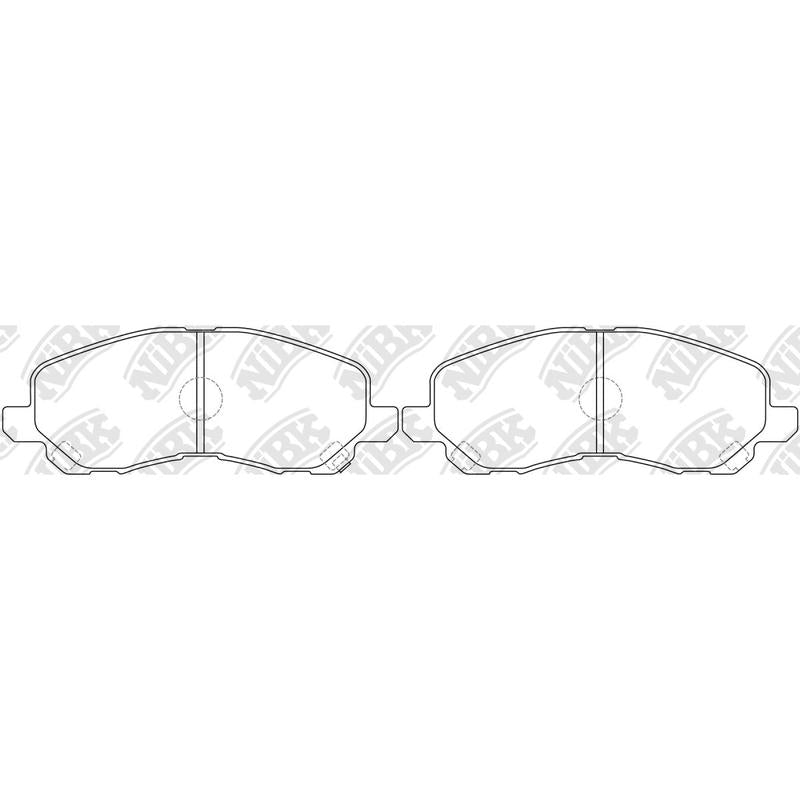 BREMTEC BT589= PN3469 Front Pads For Mitsubishi Dodge