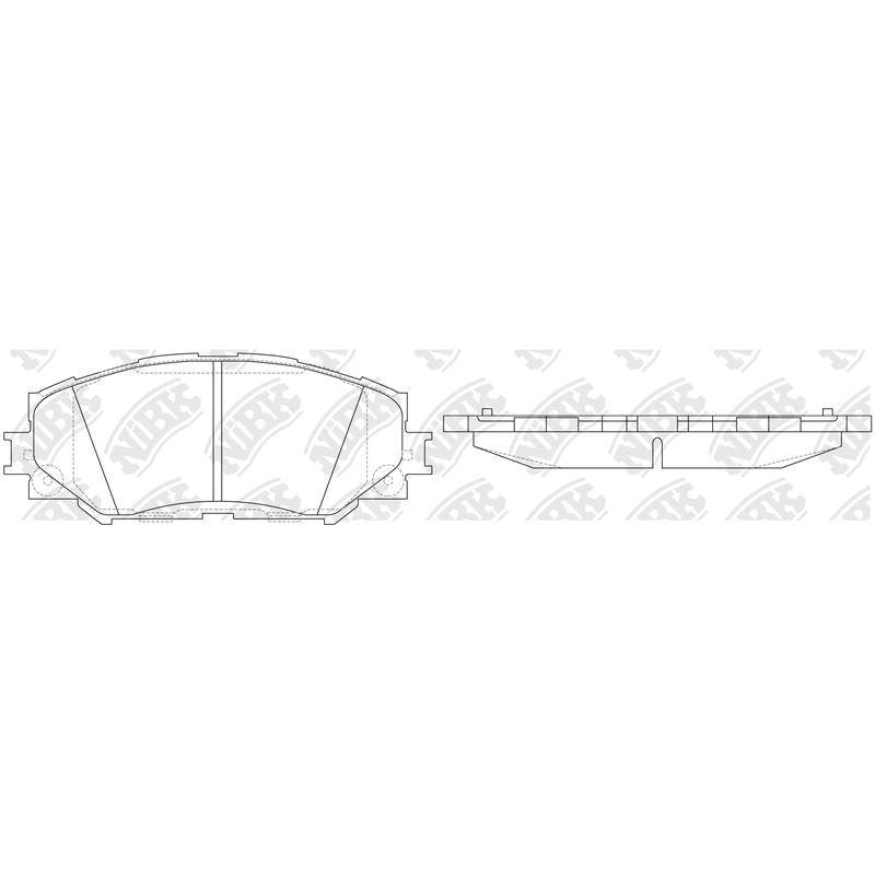 BREMTEC BT1493= PN1524 Front Pads For Toyota Lexus