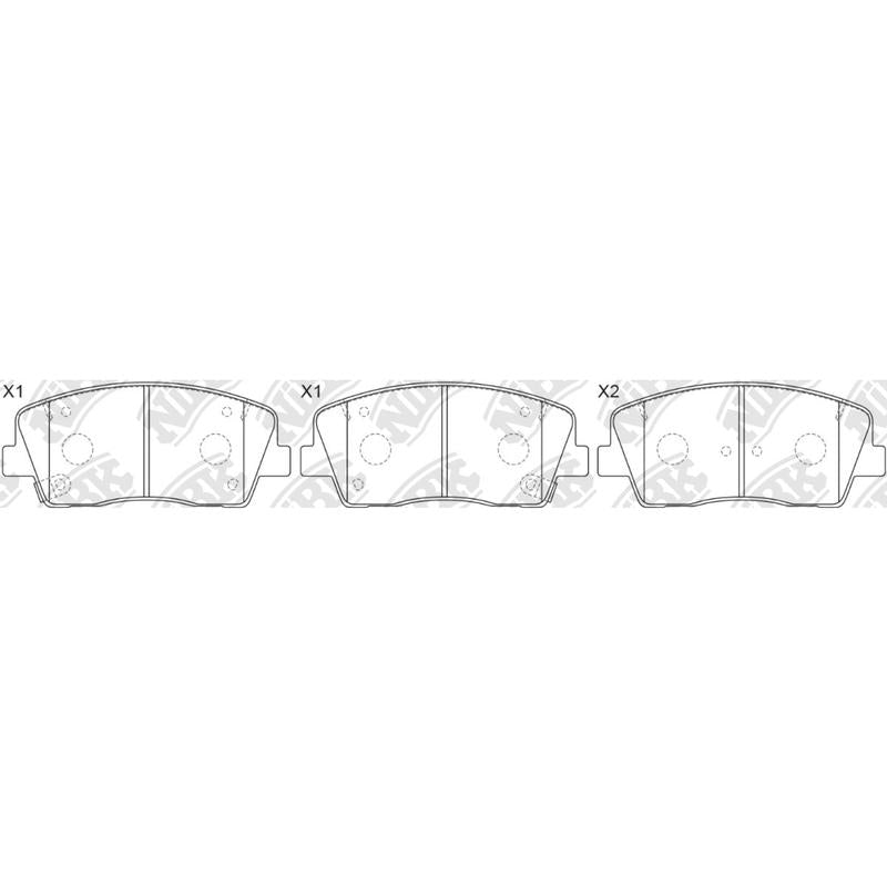 BREMTEC BT459= PN0415 Rear Pads For Hyundai Kia