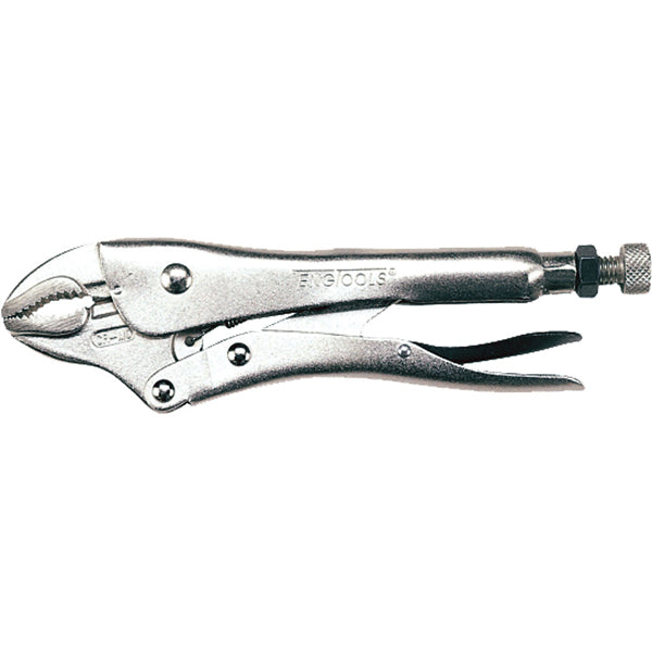 Teng 5in Power Grip Plier Curved Jaw