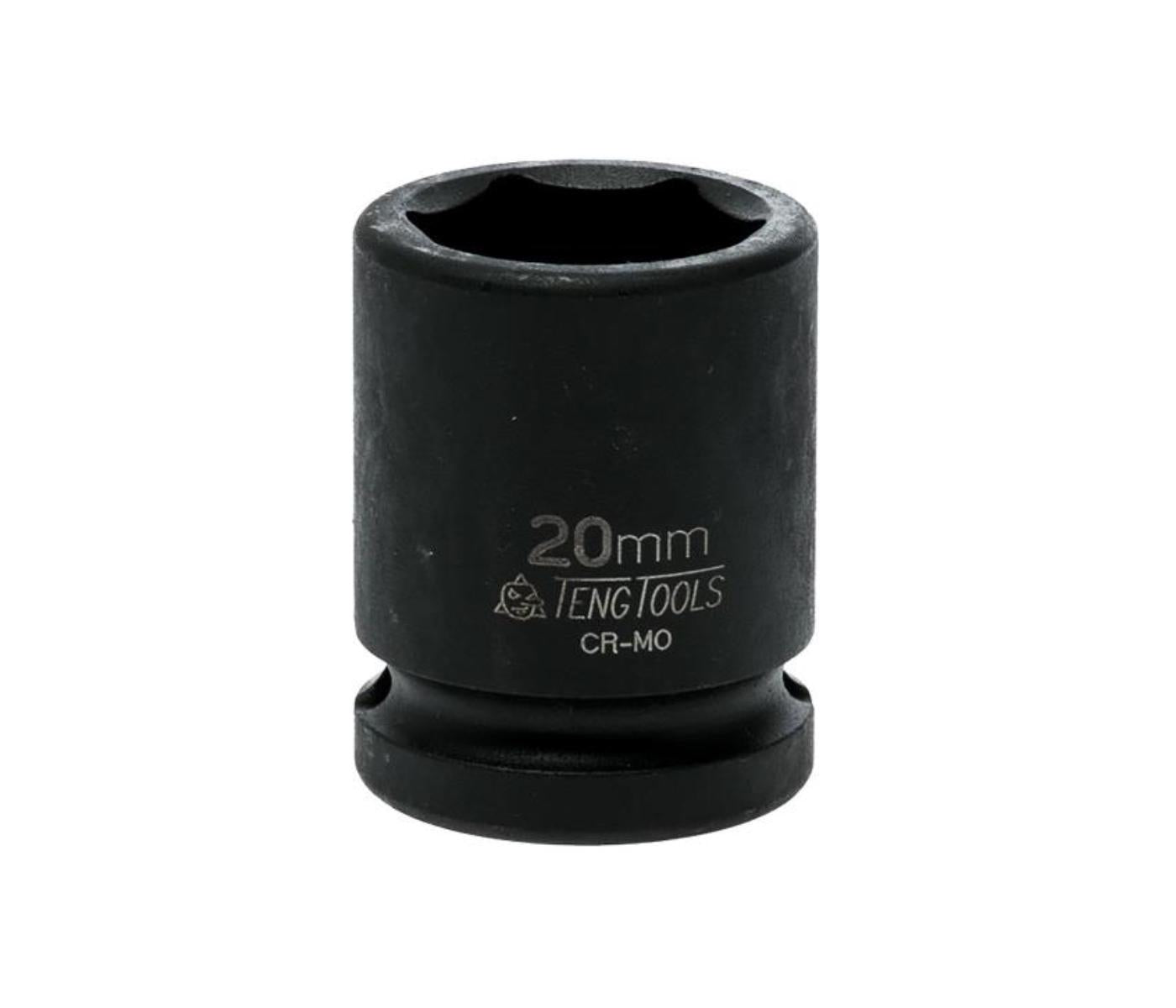 Teng 1/2in Dr. Impact Socket 20mm DIN