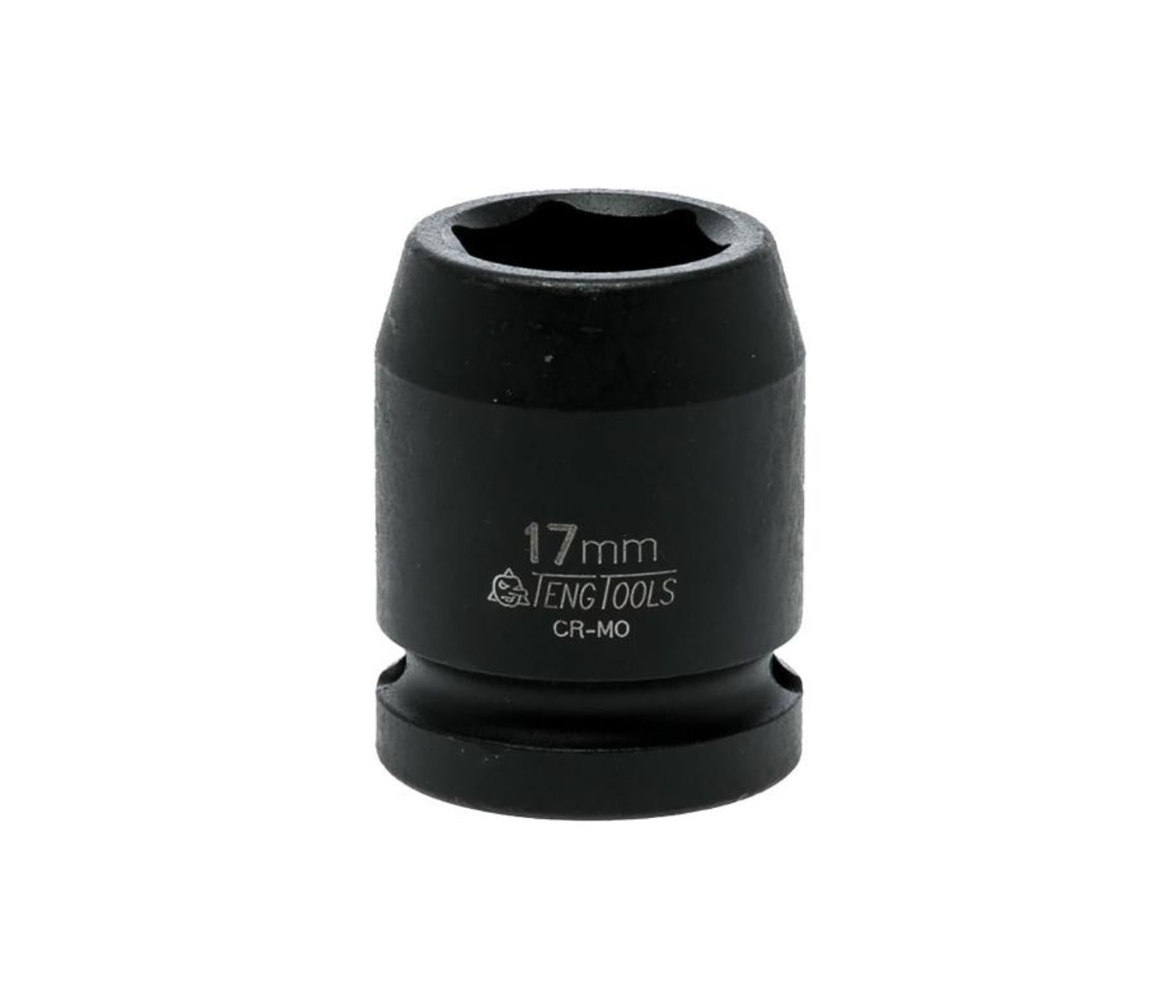 Teng 1/2in Dr. Impact Socket 17mm DIN