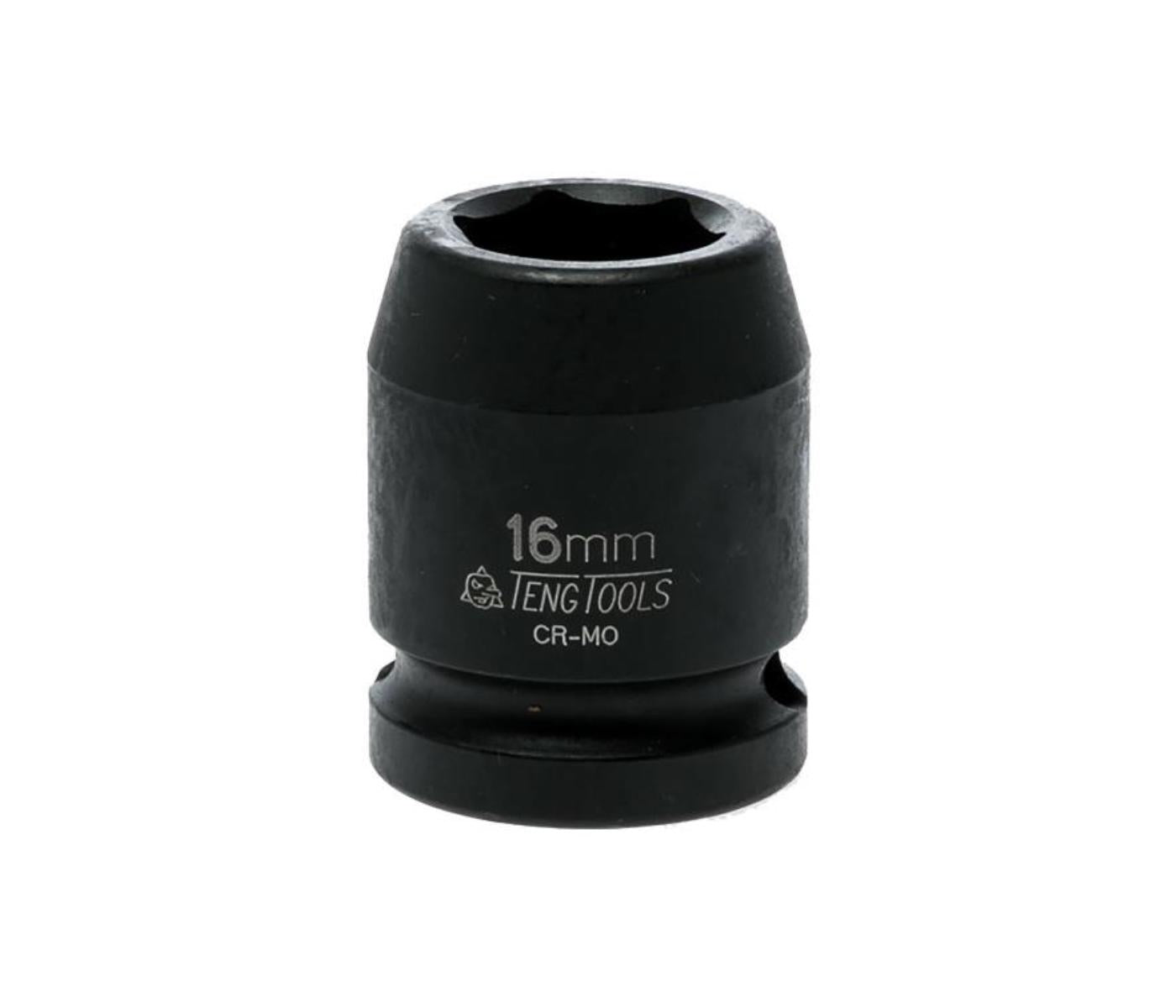 Teng 1/2in Dr. Impact Socket 16mm DIN