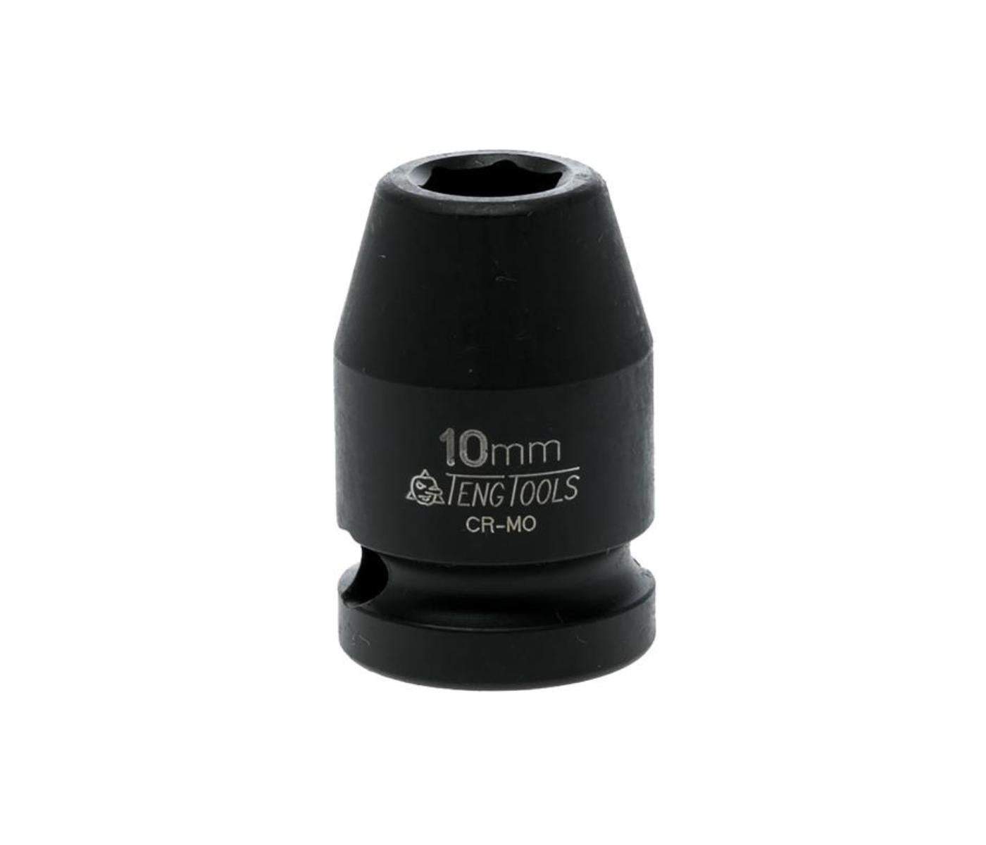 Teng 1/2in Dr. Impact Socket 10mm DIN