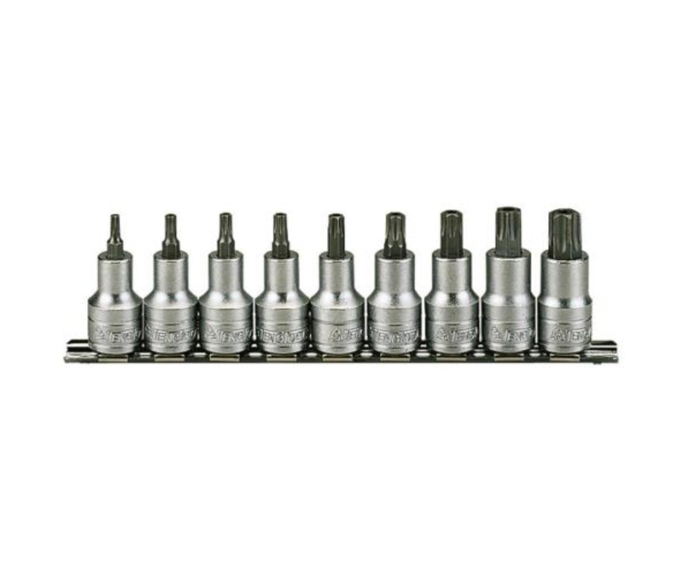Teng 9pc 1/2in Dr. TX Bit Socket Set 20-60