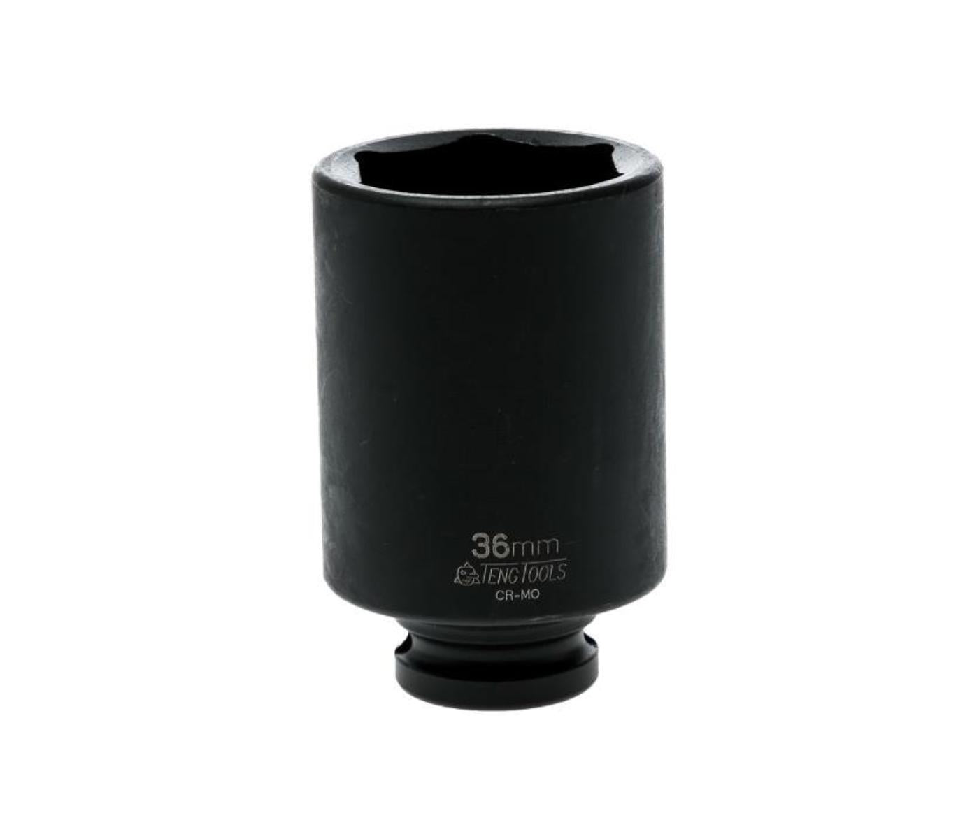 Teng 1/2in Dr. Deep Impact Socket 36mm DIN