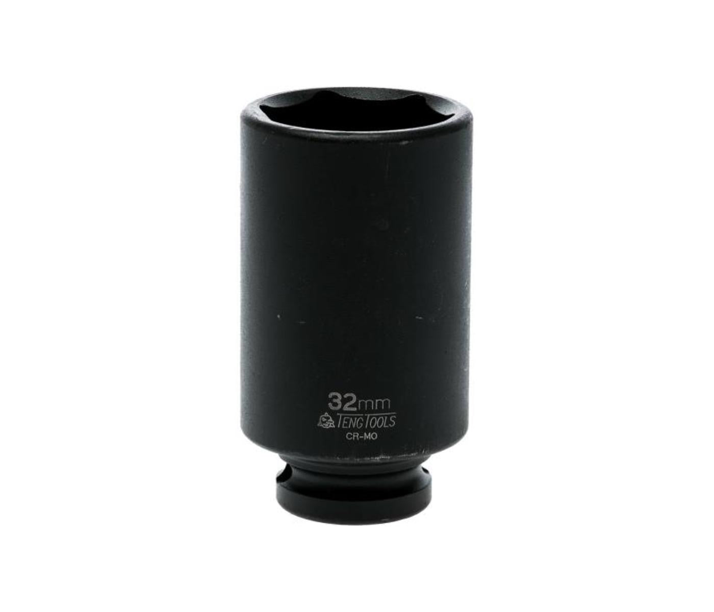 Teng 1/2in Dr. Deep Impact Socket 32mm DIN
