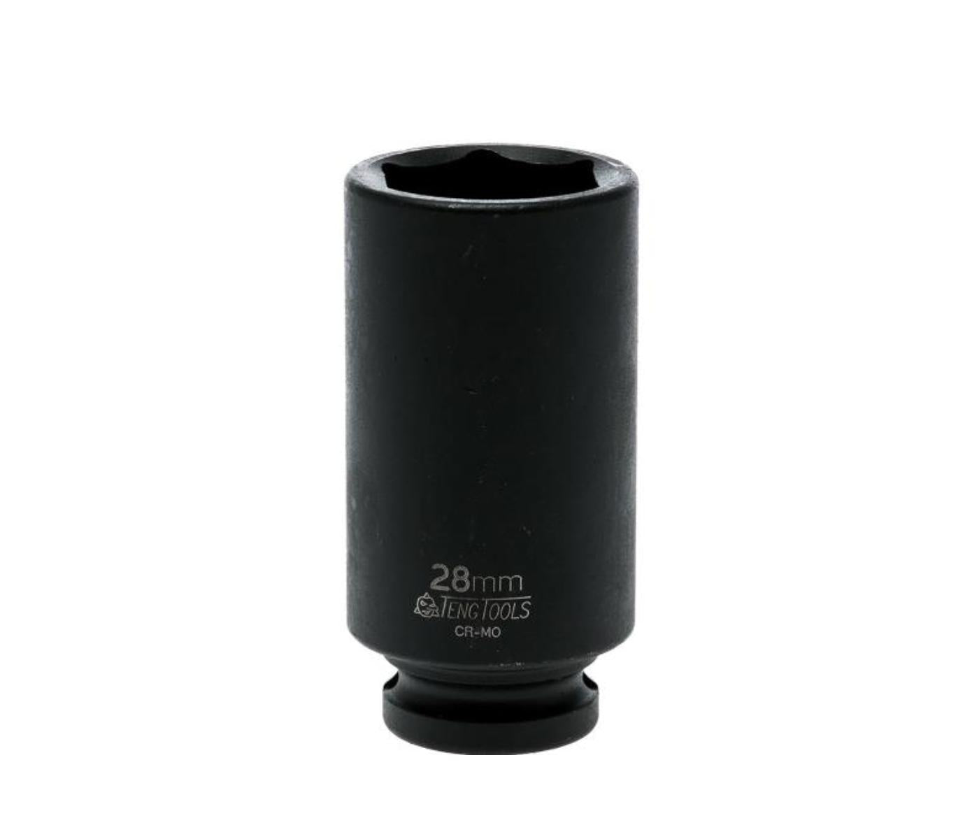 Teng 1/2in Dr. Deep Impact Socket 28mm DIN